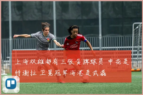 上海双雄都有三张黄牌球员 申花是特谢拉 卫冕冠军海港是武磊